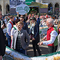 Die Steirische Apfelstraße beim Steiermarkfrühling in Wien