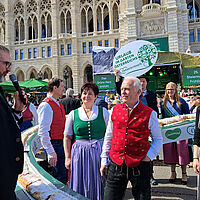 Die Steirische Apfelstraße beim Steiermarkfrühling in Wien
