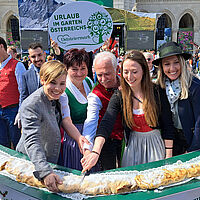 Die Steirische Apfelstraße beim Steiermarkfrühling in Wien